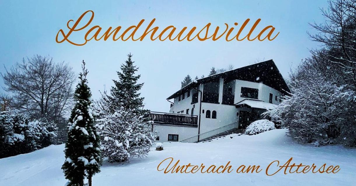 Die Landhausvilla In Unterach Am Attersee Exterior photo